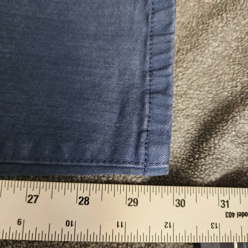 Tory Burch Straight Leg Jeans Blue Denim Womens Size 28 Style 20151209‎ Mid Rise